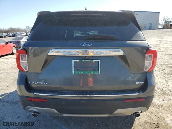 2020 Ford Explorer Limited with VIN 1FMSK7FH7LGA80669, listed as a Copart auction lot 47312555 with 75,063 mi miles and Salvage Title. Bid and sale history available at carsss.com. Image 6.