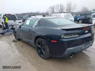 2014 Chevrolet Camaro SS with VIN 2G1FK1EJ8E9300385, listed as a IAAI auction lot 41641398 with 99,042 mi miles. Bid and sale history available at carsss.com. Image 3.