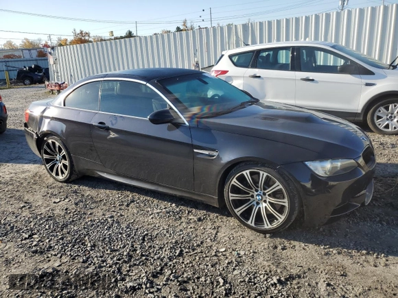 2013 BMW M3 with VIN WBSDX9C58DE785751, listed as a Copart auction lot 77334634 with 77,419 mi miles and Salvage Title. Bid and sale history available at carsss.com. Image 4.