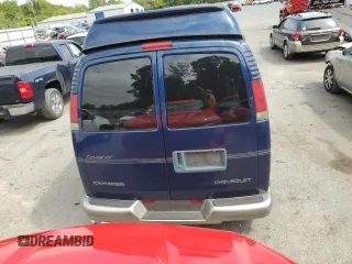 2002 Chevrolet Express with VIN 1GBFG15R421245601, listed as a Copart auction lot 79137584 with 138,781 mi miles and Salvage Title. Bid and sale history available at carsss.com. Image 6.