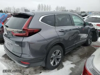 2021 Honda CR-V LX with VIN 2HKRW2H28MH213441, listed as a Copart auction lot 44470585 with 89,541 mi miles and Salvage Title. Bid and sale history available at carsss.com. Image 3.