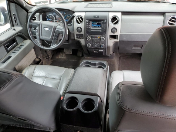 2014 Ford F-150 XL with VIN 1FTFX1ET0EFB75125, listed as a Copart auction lot 51839605 with 202,601 mi miles and Clean Title. Bid and sale history available at carsss.com. Image 8.