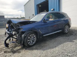 2019 BMW X3 xDrive30i with VIN 5UXTR9C5XKLD93135, listed as a Copart auction lot 62034204 with 0 mi miles and Salvage Title. Bid and sale history available at carsss.com. Image 1.