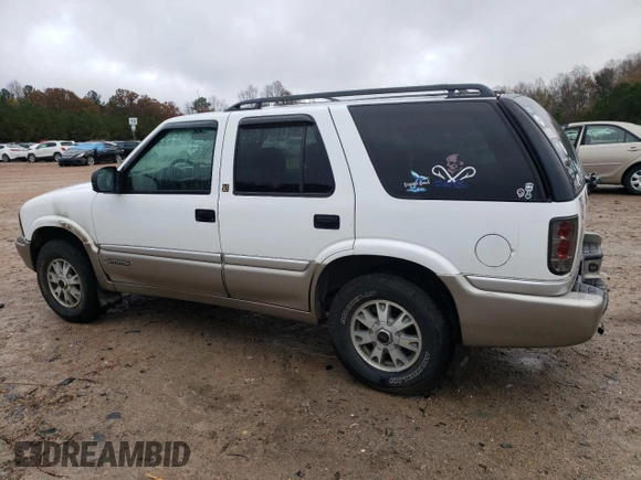 2001 GMC Jimmy SLT with VIN 1GKDT13W712155718, listed as a Copart auction lot 80688554 with 114,116 mi miles and Salvage Title. Bid and sale history available at carsss.com. Image 2.