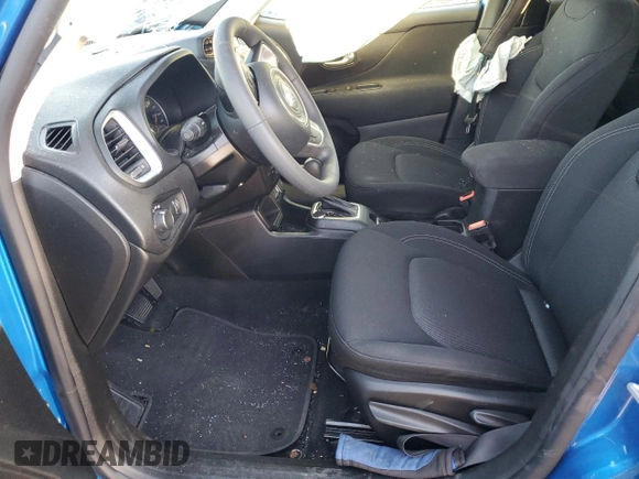 2020 Jeep Renegade Sport with VIN ZACNJAAB8LPL81164, listed as a Copart auction lot 79776084 with 66,708 mi miles and Salvage Title. Bid and sale history available at carsss.com. Image 7.