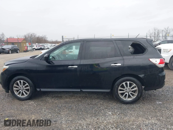 2013 Nissan Pathfinder SV with VIN 5N1AR2MM5DC646315, listed as a IAAI auction lot 41866616 with 150,978 mi miles. Bid and sale history available at carsss.com. Image 14.