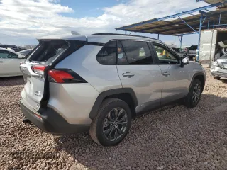 2024 Toyota RAV4 Hybrid XLE Premium with VIN JTMB6RFV7RJ044969, listed as a Copart auction lot 48365255 with 16,176 mi miles and Salvage title. Bid and sale history available at DreamBid. Image 3.