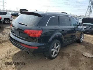2012 Audi Q7 3.0T S line with VIN WA1DGAFE1CD006449, listed as a Copart auction lot 46405915 with 90,291 mi miles and Salvage Title. Bid and sale history available at carsss.com. Image 3.