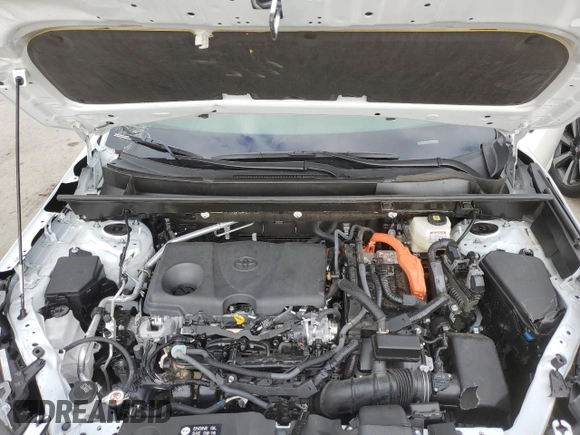 2024 Toyota RAV4 Hybrid XLE Premium with VIN JTMB6RFV3RJ059534, listed as a Copart auction lot 54611825 with 6,319 mi miles and Salvage Title. Bid and sale history available at carsss.com. Image 12.