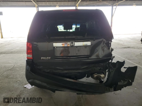 2012 Honda Pilot EX-L with VIN 5FNYF3H59CB032843, listed as a Copart auction lot 51201795 with 129,714 mi miles and Salvage Title. Bid and sale history available at DreamBid. Image 6.