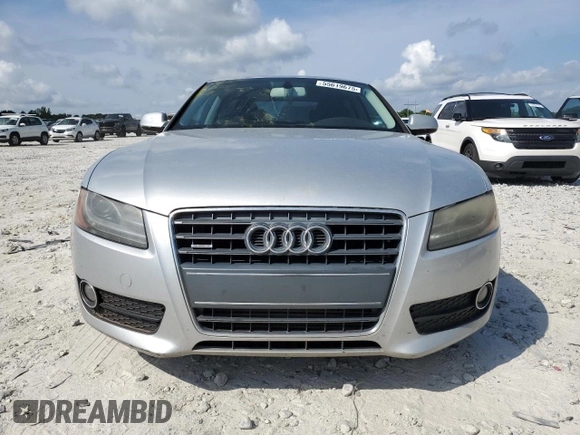 2012 Audi A5 Premium Plus z VIN WAULFAFR2CA042043, wystawiony jako Copart lot #55619675 z przebiegiem 182 487 mil mil oraz Szkoda całkowita • Salvage title. Historia ofert i sprzedaży dostępna na DreamBid. Obrazek 5.
