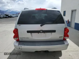 2007 Dodge Durango SLT with VIN 1D8HB48P27F536737, listed as a Copart auction lot 51980865 with 221,968 mi miles and Salvage title. Bid and sale history available at DreamBid. Image 6.