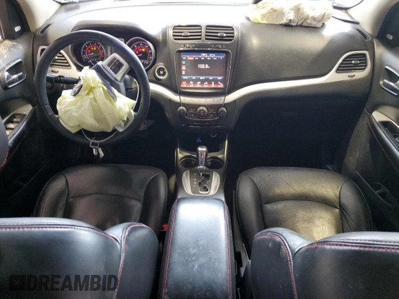 2017 Dodge Journey GT with VIN 3C4PDDEGXHT610387, listed as a Copart auction lot 49231325 with 93,383 mi miles and Salvage Title. Bid and sale history available at DreamBid. Image 8.