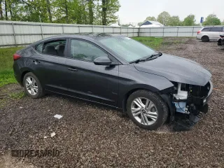 2020 Hyundai Elantra SEL with VIN 5NPD84LF0LH572596, listed as a Copart auction lot 57165155 with 97,216 mi miles and Salvage title. Bid and sale history available at DreamBid. Image 4.