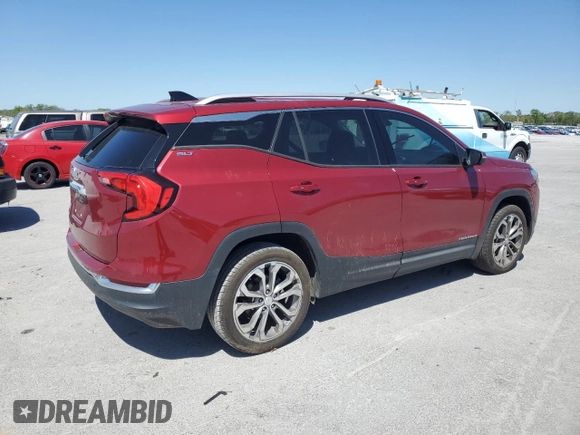 2019 GMC Terrain SLT with VIN 3GKALPEVXKL160325, listed as a Copart auction lot 53113565 with 94,315 mi miles and Salvage Title. Bid and sale history available at carsss.com. Image 3.