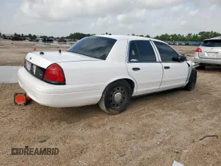 2011 Ford Police Interceptor with VIN 2FABP7BV4BX131545, listed as a Copart auction lot 62746675 with 65,283 mi miles and Salvage title. Bid and sale history available at DreamBid. Image 3.