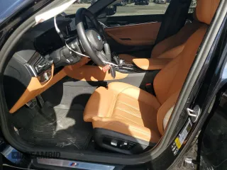 2023 BMW 5 Series 540i xDrive with VIN WBA73BJ00PWY18798, listed as a Copart auction lot 72574454 with 26,445 mi miles and Salvage Title. Bid and sale history available at carsss.com. Image 7.