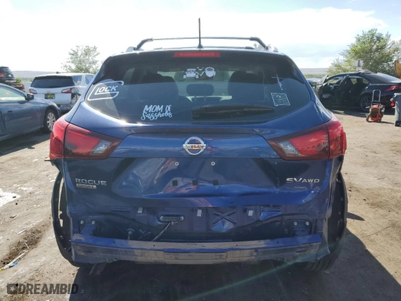 2018 Nissan Rogue Sport SV with VIN JN1BJ1CR0JW208712, listed as a Copart auction lot 67983004 with NaN miles and Salvage Title. Bid and sale history available at carsss.com. Image 6.