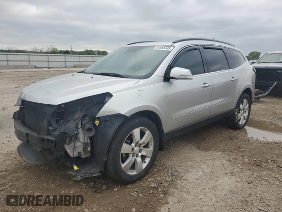 2014 Chevrolet Traverse LTZ z VIN 1GNKVJKD6EJ253350, wystawiony jako Copart lot #54688345 z przebiegiem 230 479 mil mil oraz Szkoda całkowita • Salvage title. Historia ofert i sprzedaży dostępna na DreamBid. Obrazek 1.