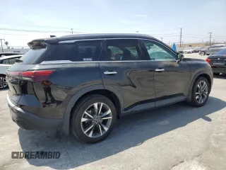 2023 Infiniti QX60 Luxe с VIN 5N1DL1FR7PC351478, выставлен на аукционе Copart как лот 52640355 с пробегом 106 760 миль миль и Списание • Salvage title. История ставок и продаж доступна на DreamBid. Изображение 3.
