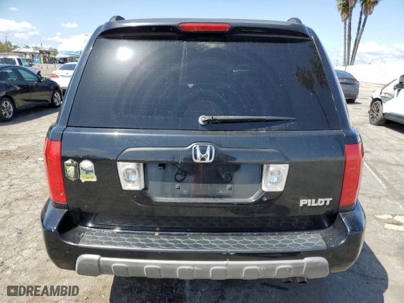 2003 Honda Pilot EX with VIN 2HKYF18673H516749, listed as a Copart auction lot 51787495 with 223,912 mi miles and Salvage Title. Bid and sale history available at carsss.com. Image 6.