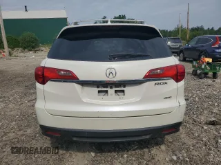 2015 Acura RDX Technology with VIN 5J8TB4H58FL004935, listed as a Copart auction lot 61980864 with 186,319 mi miles and Salvage Title. Bid and sale history available at carsss.com. Image 6.
