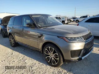 2019 Land Rover Range Rover Sport HSE with VIN SALWR2RK8KA421888, listed as a Copart auction lot 45496225 with 124,145 mi miles and Clean Title. Bid and sale history available at carsss.com. Image 4.