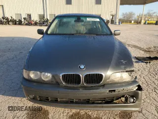 2003 BMW 5 Series 525iA with VIN WBADT43403G027481, listed as a Copart auction lot 79869944 with 0 mi miles and Salvage Title. Bid and sale history available at carsss.com. Image 5.
