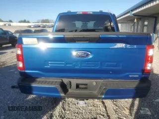 2023 Ford F-150 XL with VIN 1FTEW1EP4PKE26482, listed as a Copart auction lot 74898634 with 0 mi miles and Salvage Title. Bid and sale history available at carsss.com. Image 6.