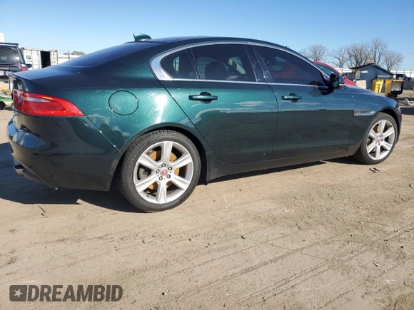 2017 Jaguar XE 25t Prestige with VIN SAJAE4BG1HA958627, listed as a Copart auction lot 80440484 with 47,736 mi miles and Salvage Title. Bid and sale history available at carsss.com. Image 3.
