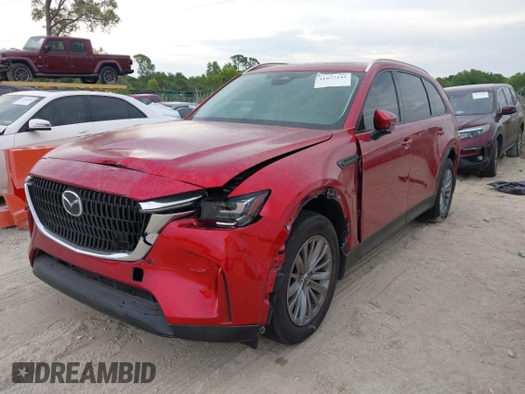 2024 Mazda CX-90 Preferred with VIN JM3KKBHDXR1114186, listed as a IAAI auction lot 41877143 with 29,500 mi miles and . Bid and sale history available at DreamBid. Image 18.