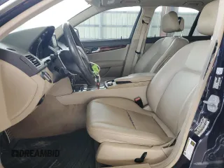 2009 Mercedes-Benz C 300 Sport with VIN WDDGF54X19R077346, listed as a Copart auction lot 59682095 with 142,534 mi miles and Salvage title. Bid and sale history available at DreamBid. Image 7.