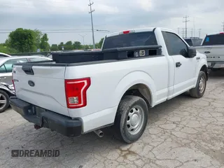 2017 Ford F-150 XL with VIN 1FTMF1C89HKC76507, listed as a IAAI auction lot 42130115 with 228,282 mi miles. Bid and sale history available at carsss.com. Image 4.