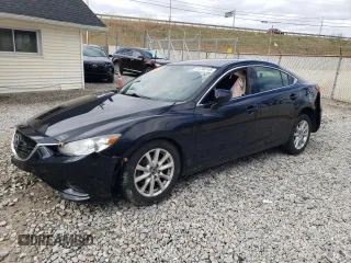 2016 Mazda Mazda6 i Sport with VIN JM1GJ1U53G1416197, listed as a Copart auction lot 51389165 with 120,869 mi miles and Salvage Title. Bid and sale history available at carsss.com. Image 1.