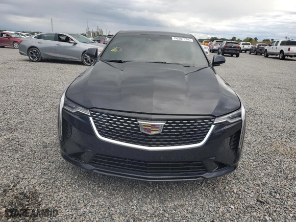 2021 Cadillac CT4 Premium Luxury with VIN 1G6DB5RK6M0129902, listed as a Copart auction lot 74397794 with 0 mi miles and Salvage Title. Bid and sale history available at carsss.com. Image 5.