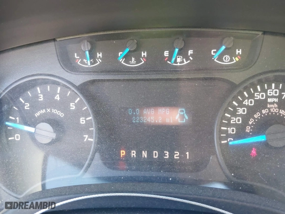 2014 Ford F-150 XL with VIN 1FTNF1CF4EKD17186, listed as a IAAI auction lot 41785115 with 223,245 mi miles. Bid and sale history available at carsss.com. Image 7.