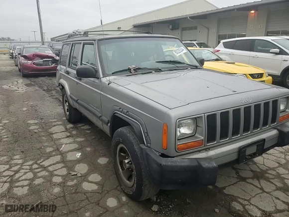 2000 Jeep Cherokee Police with VIN 1J4FF48S8YL181942, listed as a Copart auction lot 80325244 with 153,497 mi miles and Salvage Title. Bid and sale history available at carsss.com. Image 12.