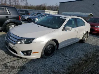 2010 Ford Fusion SEL with VIN 3FAHP0JA8AR138818, listed as a Copart auction lot 48825785 with 140,312 mi miles and Salvage Title. Bid and sale history available at carsss.com. Image 1.