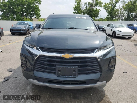 2020 Chevrolet Blazer LT with VIN 3GNKBCR4XLS615251, listed as a Copart auction lot 58942695 with 95,240 mi miles and Salvage title. Bid and sale history available at DreamBid. Image 5.