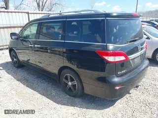 2012 Nissan Quest SL with VIN JN8AE2KP2C9036160, listed as a IAAI auction lot 41909043 with 172,000 mi miles. Bid and sale history available at carsss.com. Image 3.