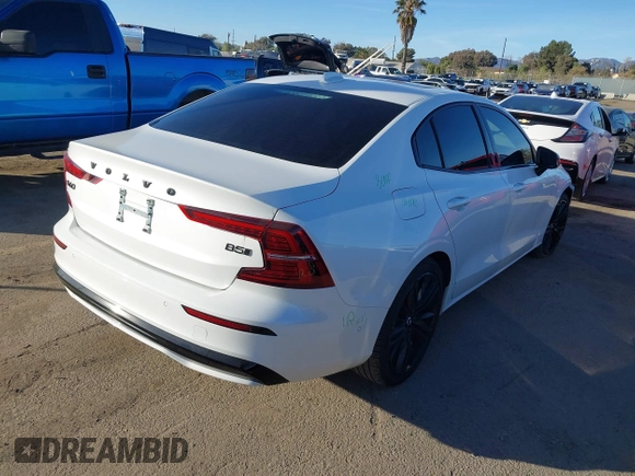 2024 Volvo S60 Plus Black Edition with VIN 7JRL12TH1RG294814, listed as a IAAI auction lot 41324183 with 35,874 mi miles and . Bid and sale history available at DreamBid. Image 4.