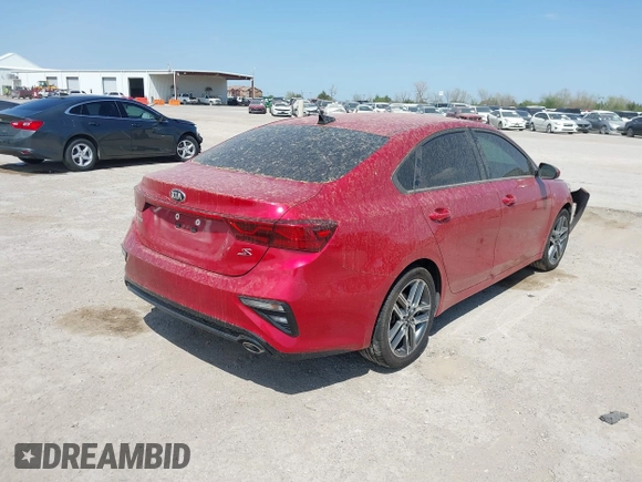 2019 Kia Forte S with VIN 3KPF34AD8KE028617, listed as a IAAI auction lot 41857642 with 101,171 mi miles. Bid and sale history available at carsss.com. Image 4.