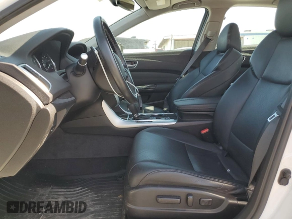 2018 Acura TLX w/Technology Pkg with VIN 19UUB1F5XJA000346, listed as a Copart auction lot 49970485 with 27,433 mi miles and Salvage Title. Bid and sale history available at carsss.com. Image 7.