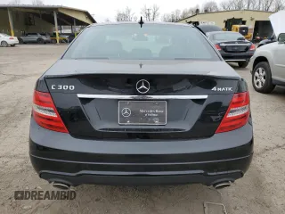 2013 Mercedes-Benz C 300 Sport with VIN WDDGF8AB0DR283941, listed as a Copart auction lot 52590685 with 55,016 mi miles and Salvage Title. Bid and sale history available at DreamBid. Image 6.