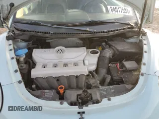2010 Volkswagen New Beetle Coupe with VIN 3VWRG3AG6AM026730, listed as a Copart auction lot 84917584 with 0 mi miles and Salvage Title. Bid and sale history available at carsss.com. Image 11.
