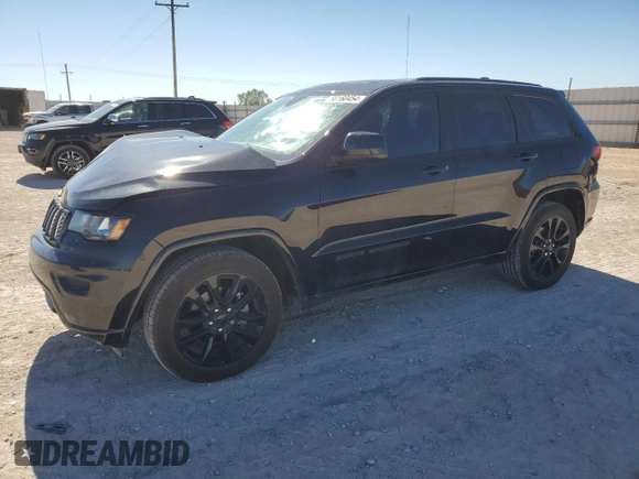 2019 Jeep Grand Cherokee Upland with VIN 1C4RJFAG9KC545229, listed as a Copart auction lot 80160454 with 87,993 mi miles and Salvage Title. Bid and sale history available at carsss.com. Image 1.