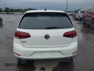 2019 Volkswagen Golf GTI S with VIN 3VW5T7AUXKM037125, listed as a Copart auction lot 66696313 with 24,416 mi miles. Bid and sale history available at carsss.com. Image 6.