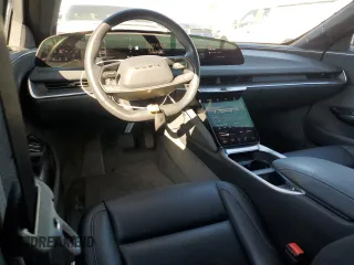 2023 Lucid Air Pure with VIN 50EA1PFA9PA009760, listed as a Copart auction lot 45912525 with 13,121 mi miles and Salvage Title. Bid and sale history available at carsss.com. Image 8.