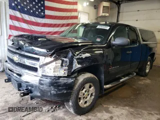 2009 Chevrolet Silverado 1500 LT with VIN 1GCEK29099Z297597, listed as a Copart auction lot 50965095 with 175,640 mi miles and Salvage Title. Bid and sale history available at DreamBid. Image 1.