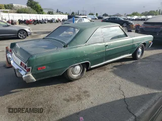 1974 Dodge Dart z VIN LH23C4G169169, wystawiony jako Copart lot #60829465 z przebiegiem 41 119 mil mil oraz Czysty tytuł • Clean title. Historia ofert i sprzedaży dostępna na DreamBid. Obrazek 3.